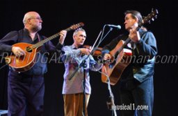 Michael Marra on the fiddle
