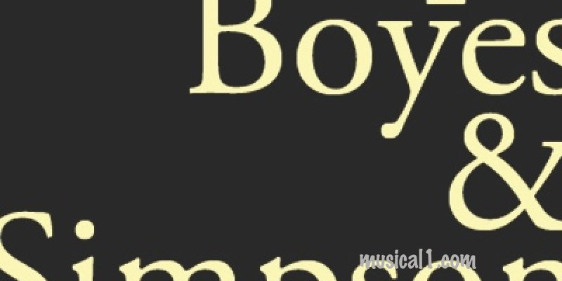 COOPE, BOYES AND SIMPSON SING SILENCE