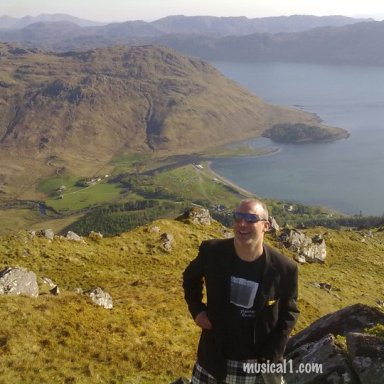 Looking over Knoydart