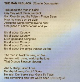 The Man In Black