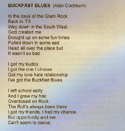 Buckfast Blues