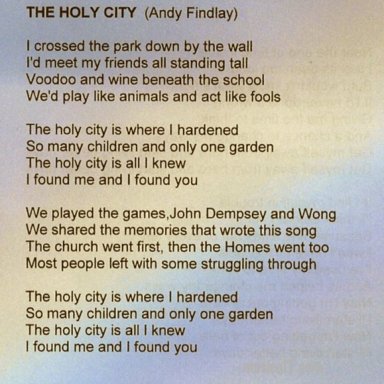 The Holy City
